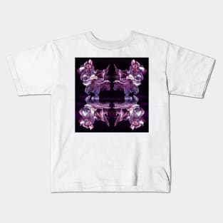 Reflective pink rhododendron Kids T-Shirt